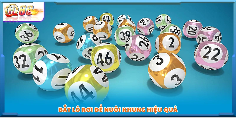 Sử dụng lô rơi để chọn số nuôi khung