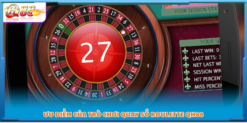 Điểm nổi bật khiến Roulette QH88 thu hút người chơi