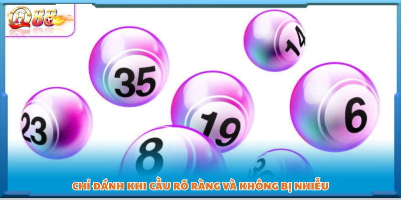 Chỉ xuống tiền khi cầu ổn định, không lệch