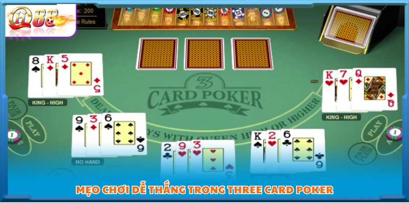 Chiến thuật chơi 3 lá hiệu quả giúp tăng tỷ lệ thắng